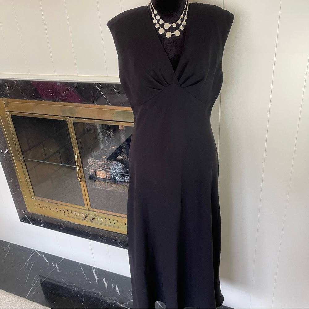 Chaps black prom/evening dress size 10